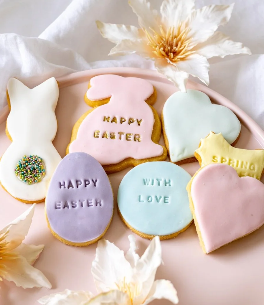 Easter Cookies By Pastel Cakes 