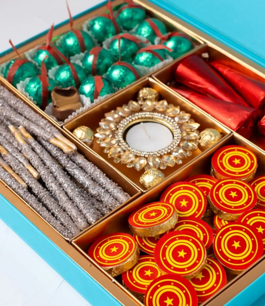 Edible Firecrackers & Diya Collection by NJD