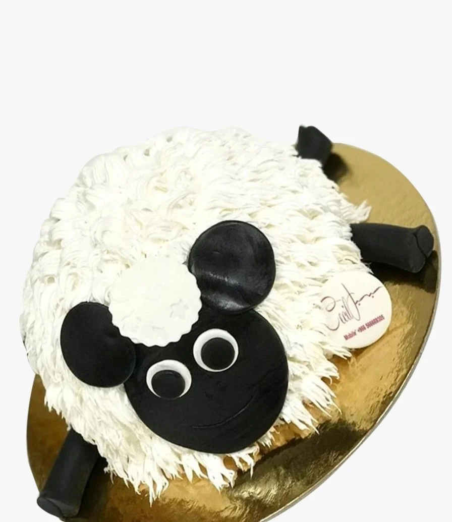 Shaun The Sheep Customized Eid Al Adha Cake by Cecil