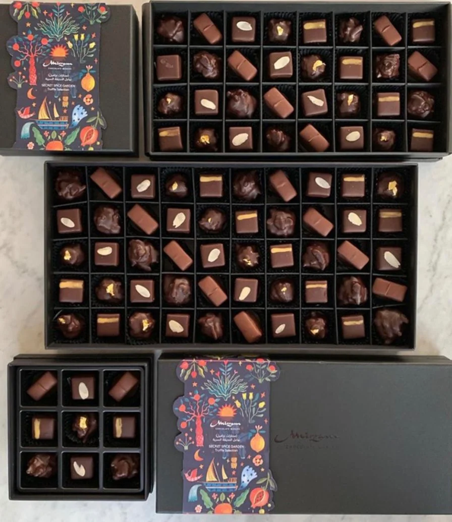 Truffle Selection Box of 50 by Mirzam