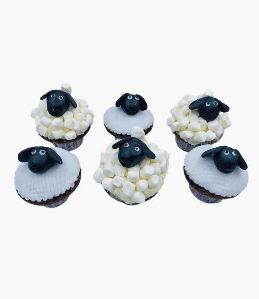 Eid Sheep Cupcakes by Secrets