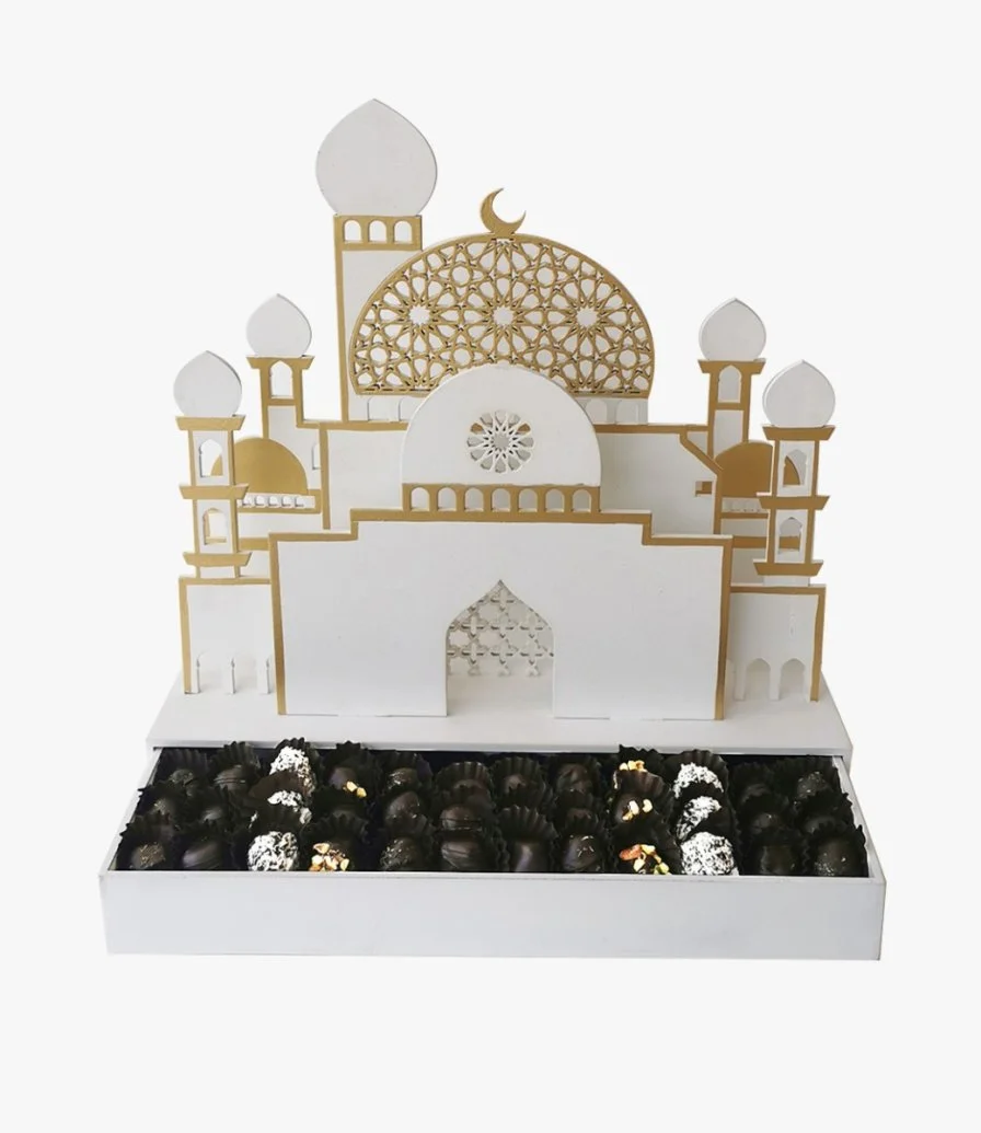 Elegant Ramadan Premium chocolate diped dates by Eclat 