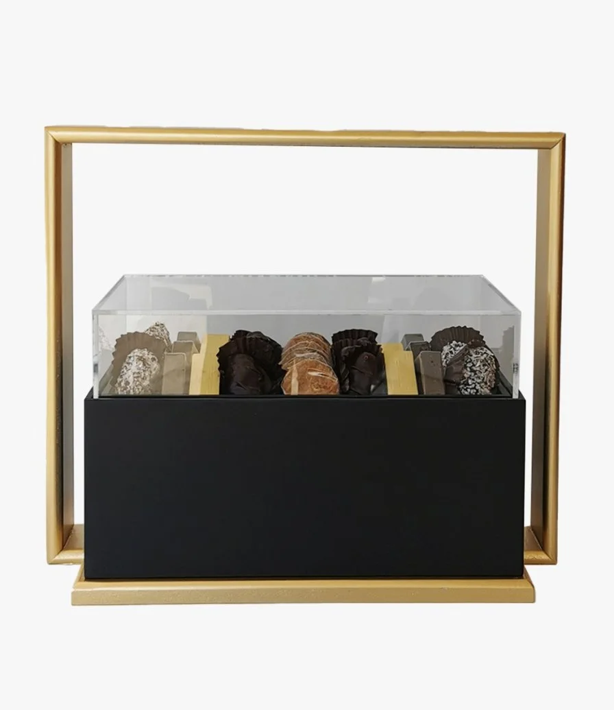 Elegant Wood Chocolate Box by Eclat
