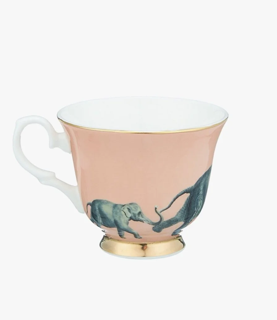 فنجان مع طبق بشكل فيل من إيفون إلين