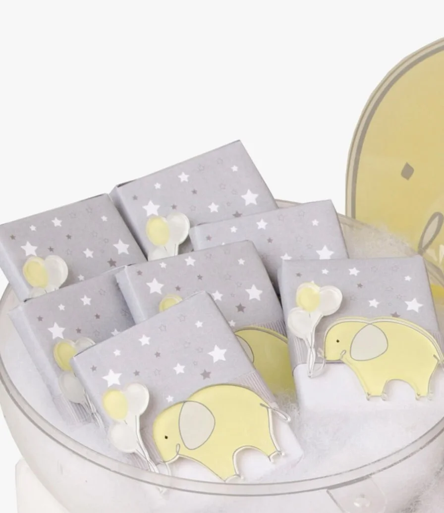 Elephantastic Baby Chocolate Gift - Medium