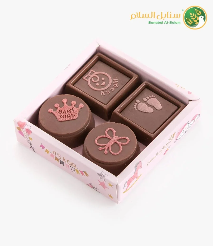 Engraved Chocolates Baby (Girls)