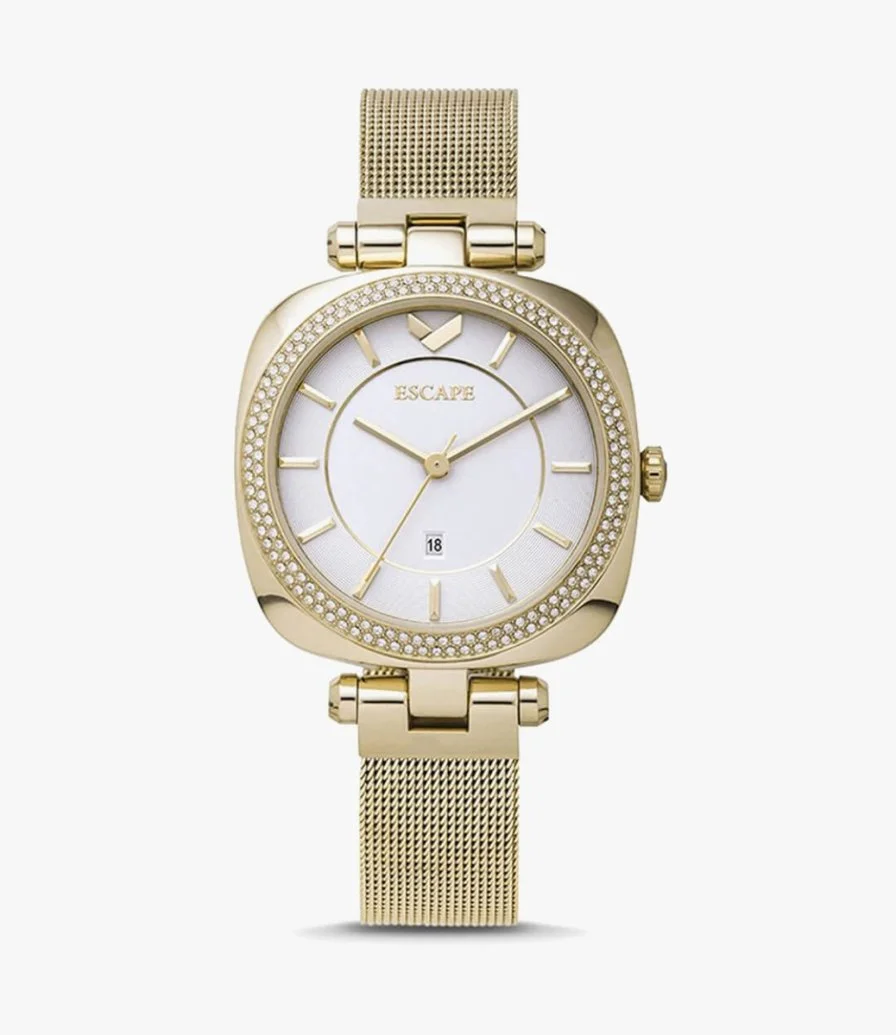 Escape Gold Watch for Women