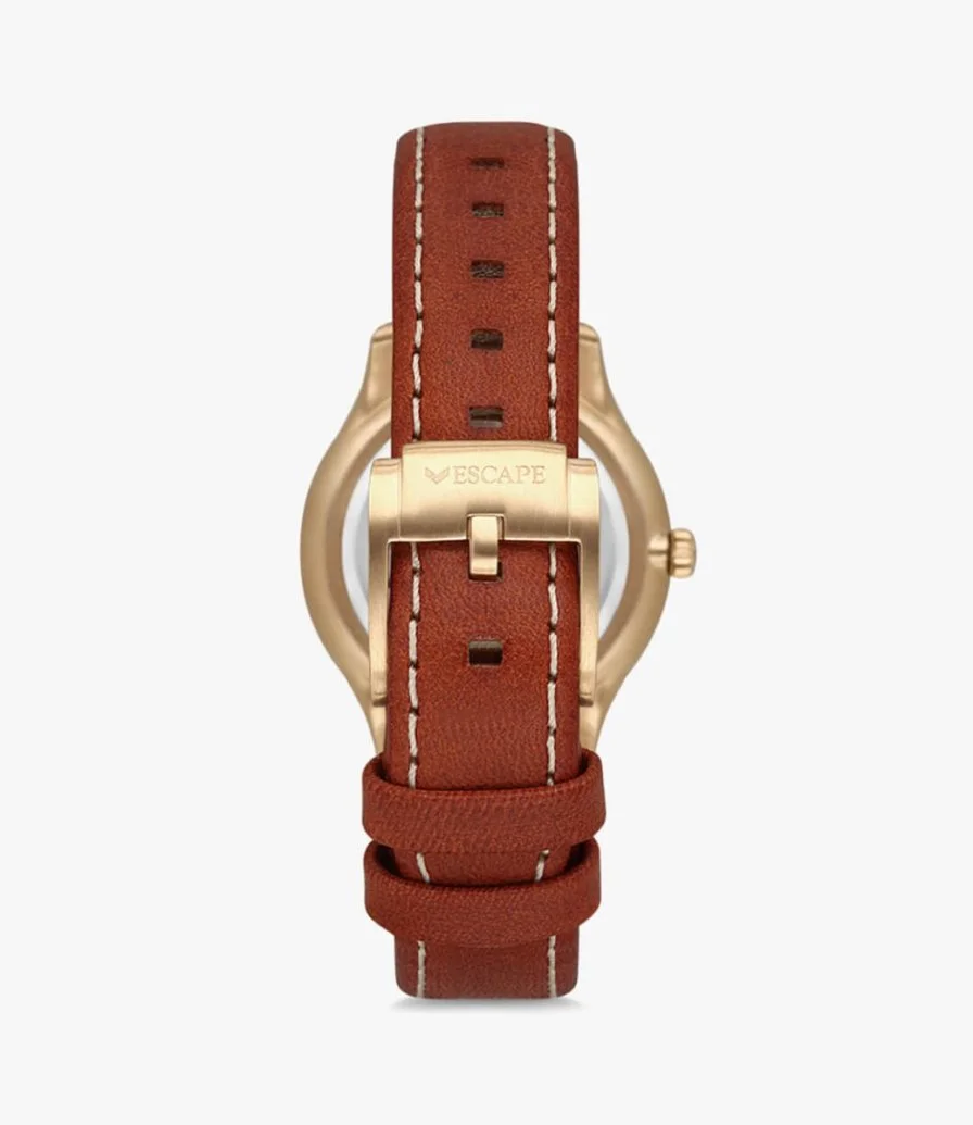 Escape Brown Watch for Women