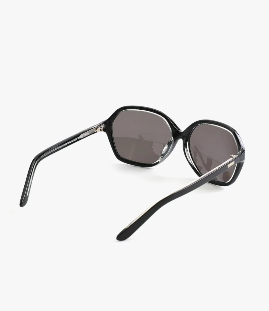 نظارة شمسية اسبريت سوداء للرجال والنساء