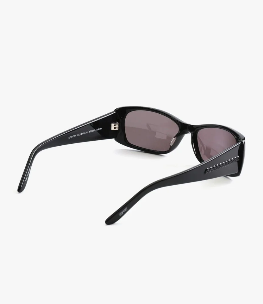 نظارة شمسية اسبريت سوداء اللون للجنسين 