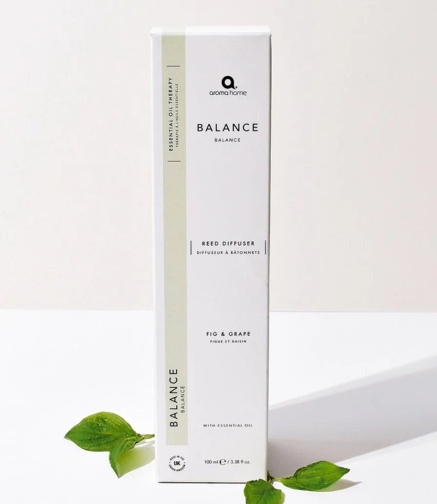 Essential Oil  Reed Diffuser,  Balance, Fig and Grape