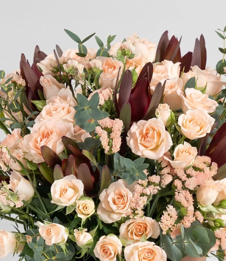 Eucalyptus Rose Symphony Arrangement