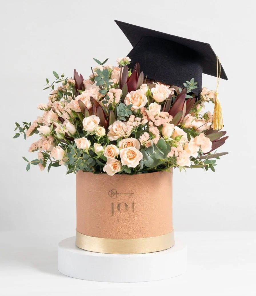 Eucalyptus Rose Symphony Graduation Arrangement