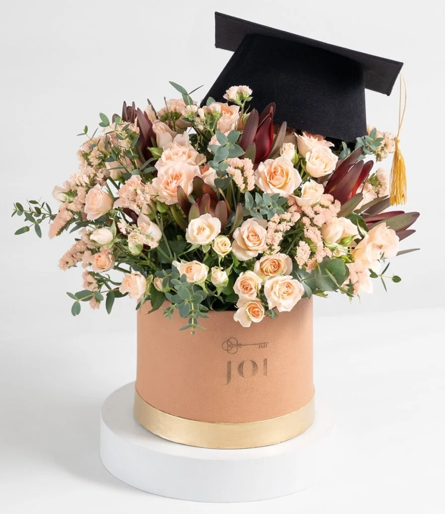 Eucalyptus Rose Symphony Graduation Arrangement