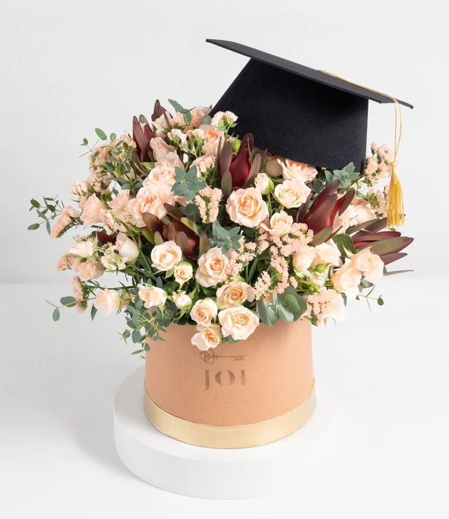 Eucalyptus Rose Symphony Graduation Arrangement