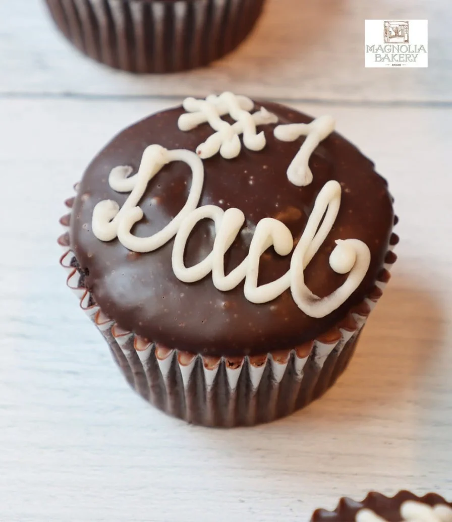 Father's Day Box Dad Truffle Cupcakes By Magnolia Bakery