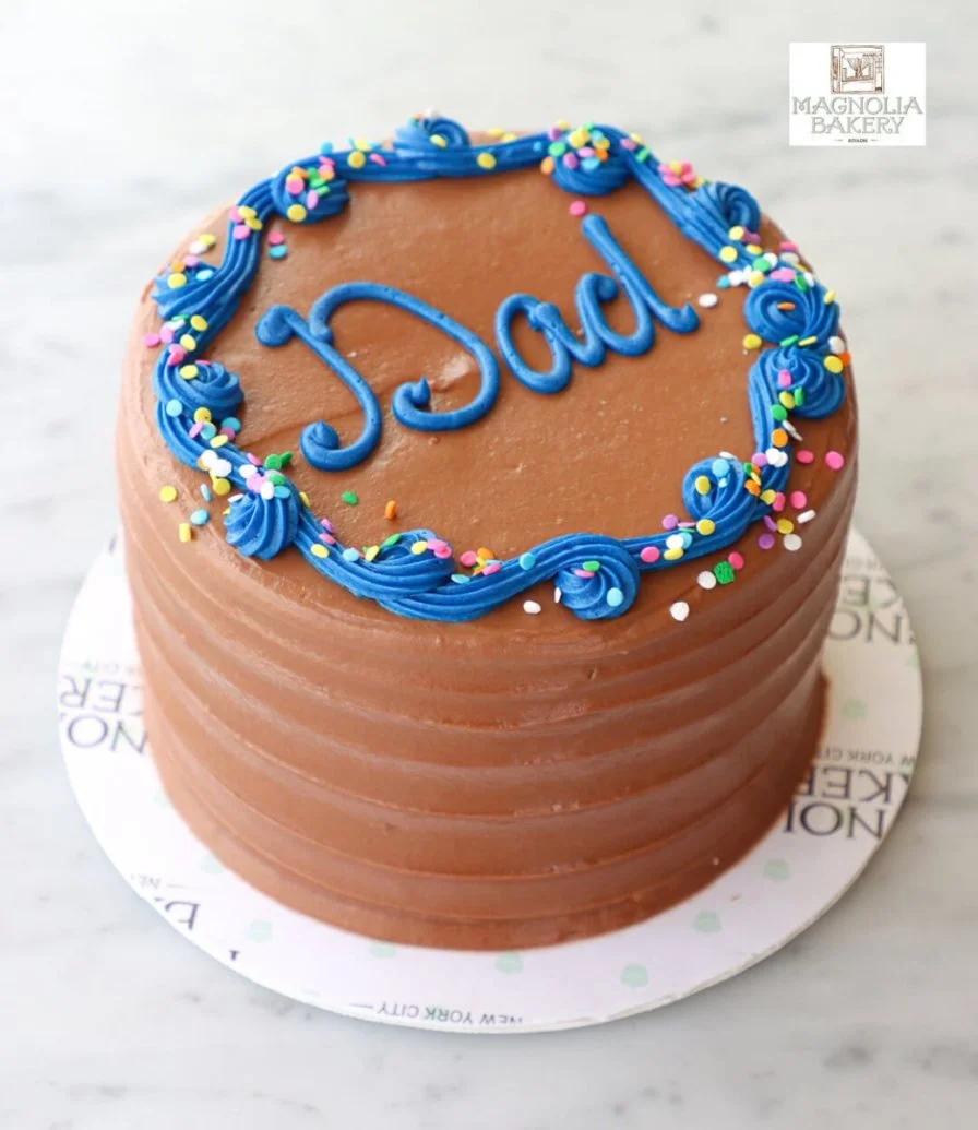 Father's Day Chocolate Dad Cake By Magnolia Bakery