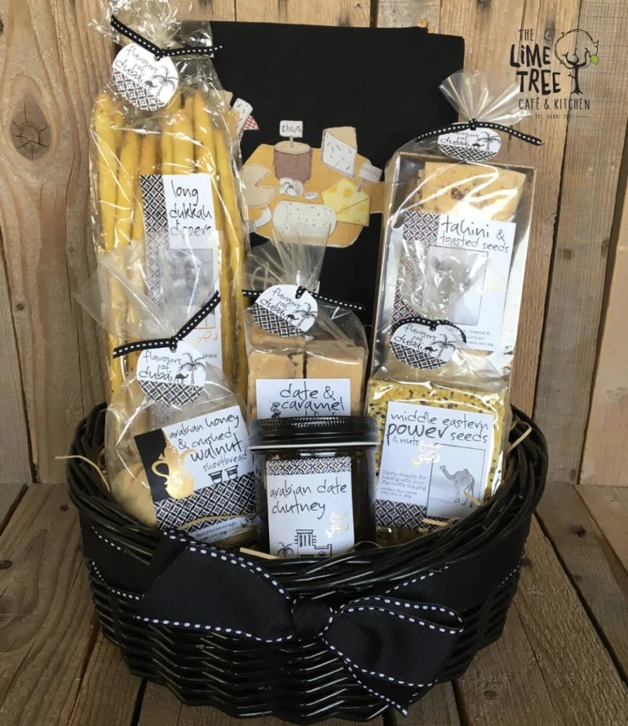 Fathers Day Foodie Favourites Gift Basket By Lime Tree Cafe