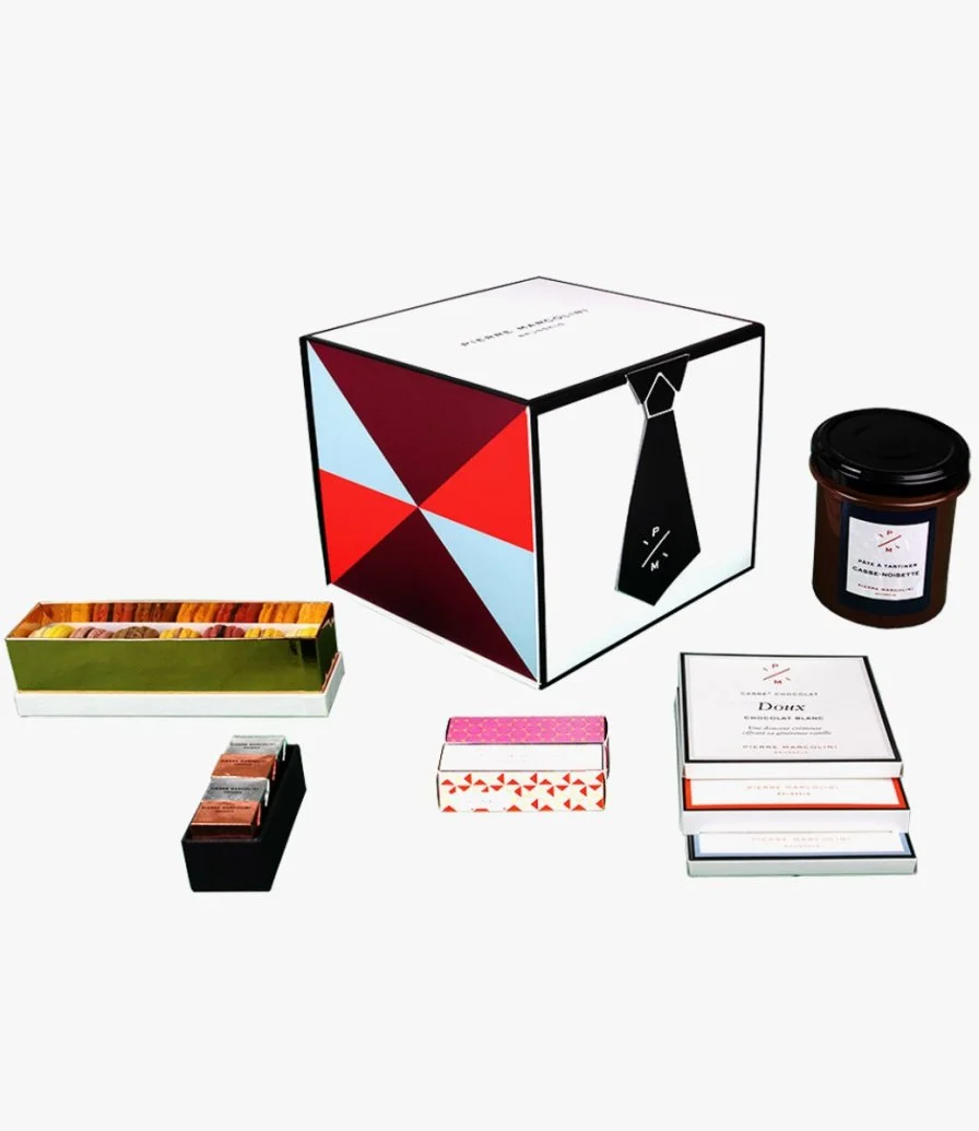 Fathers Day Tie Box 'Two' By Pierre Marcolini
