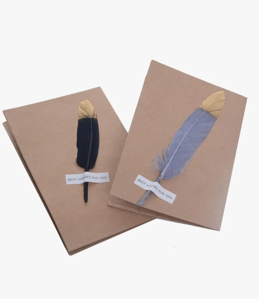 Feather Greeting Card