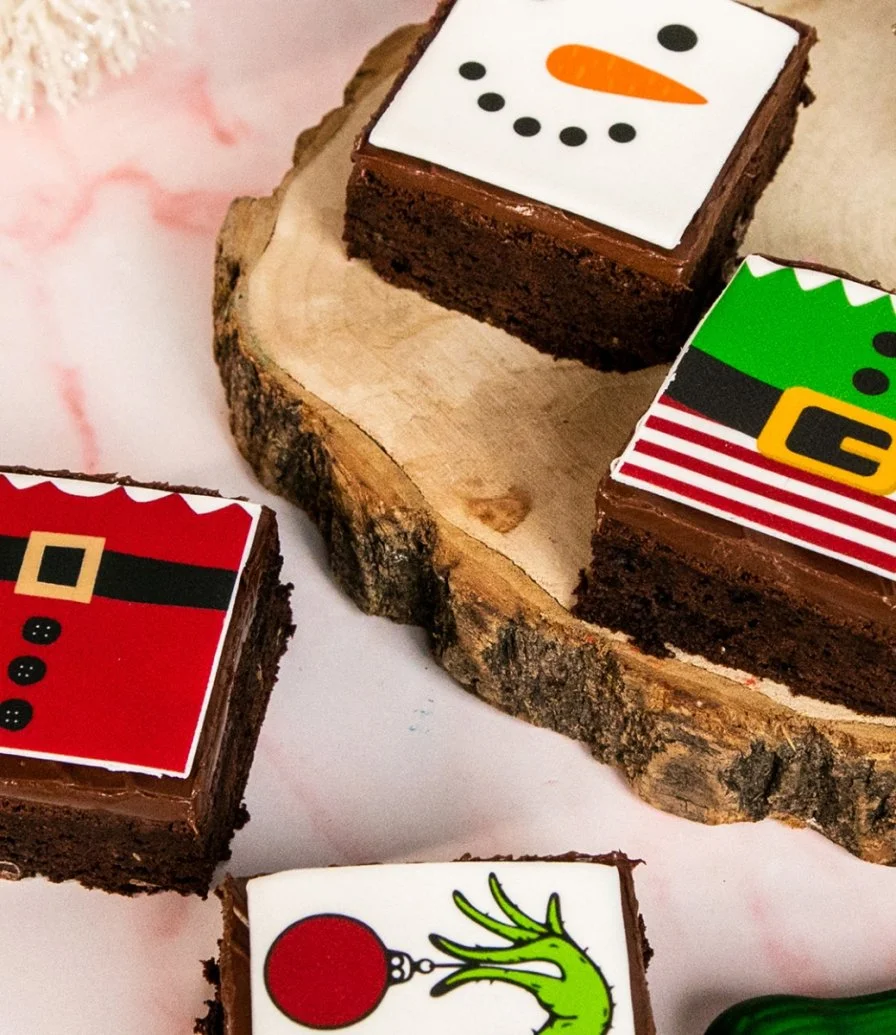 Festive Brownie Box By Sugarmoo