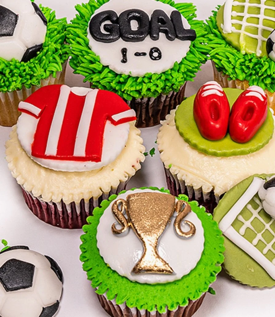 FIFA Cupcake Box by Hummingbird Bakery