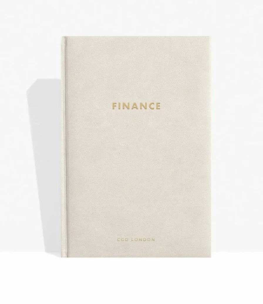 Finance Journal - Grey By Career Girl London