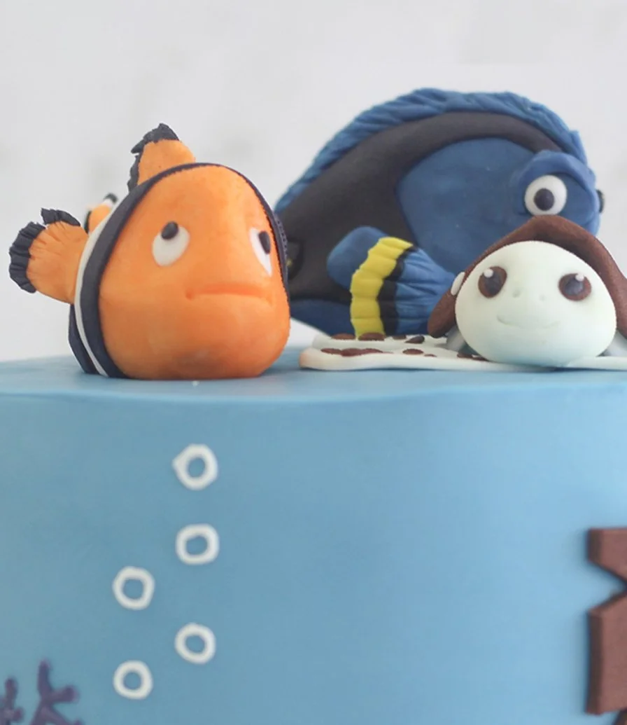 Finding Nemo Cake By Pastel Cakes