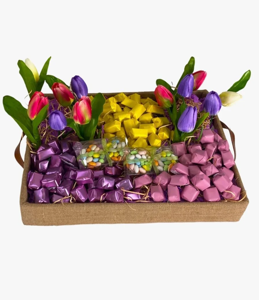 Floral Blast - Chocolate Gift Tray
