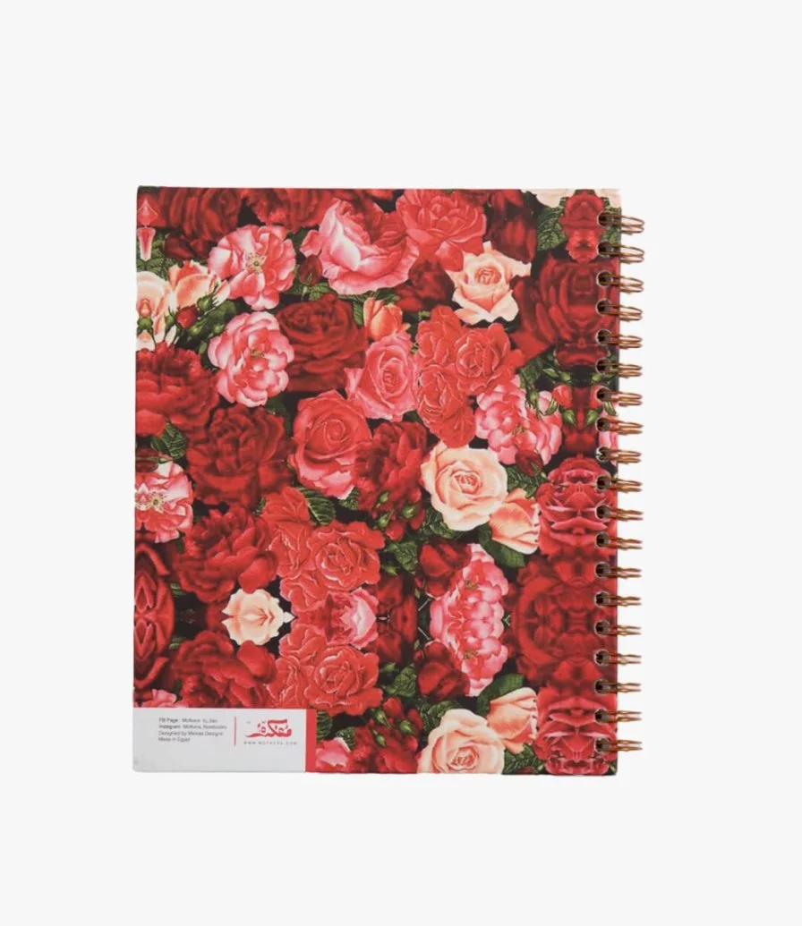 Floral Dreams Notebook Wire A5 Size