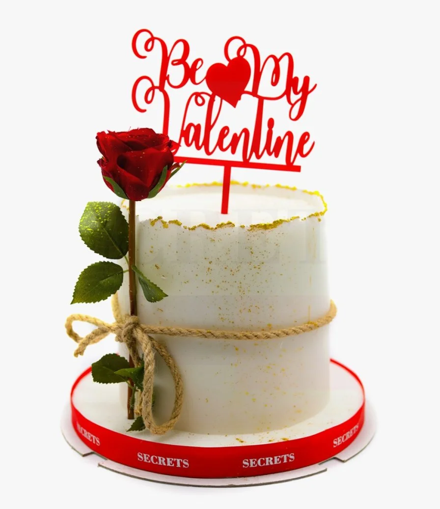 Flower Valentines Cake