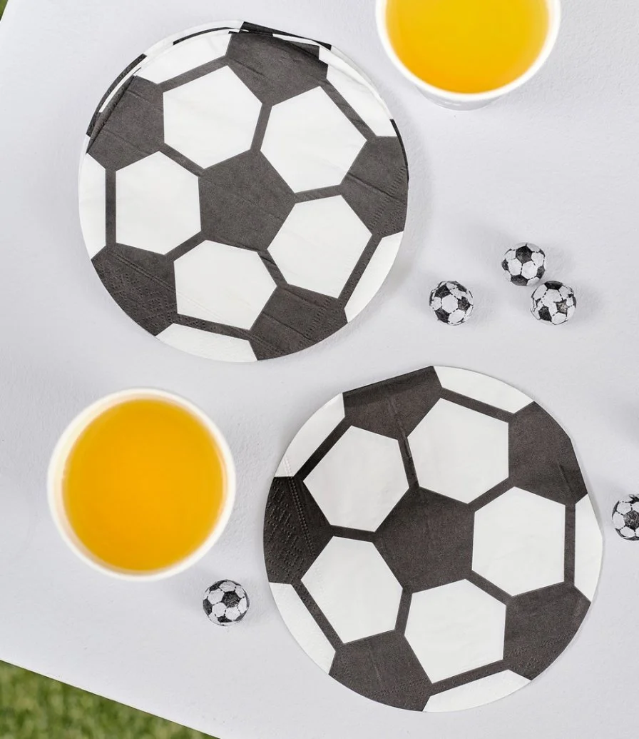 Football Paper Napkins by Ginger Ray