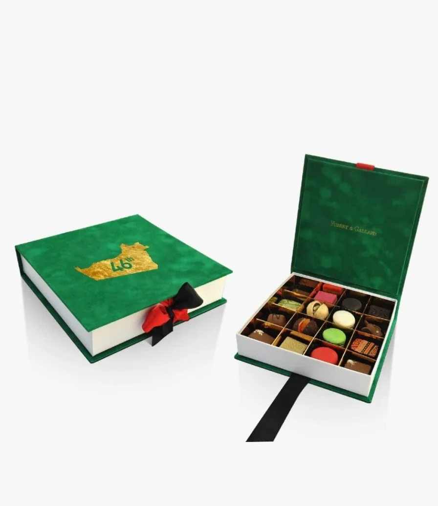 French Chocolates and Arabic Sweets Box by Forrey & Galland (16 PCS)