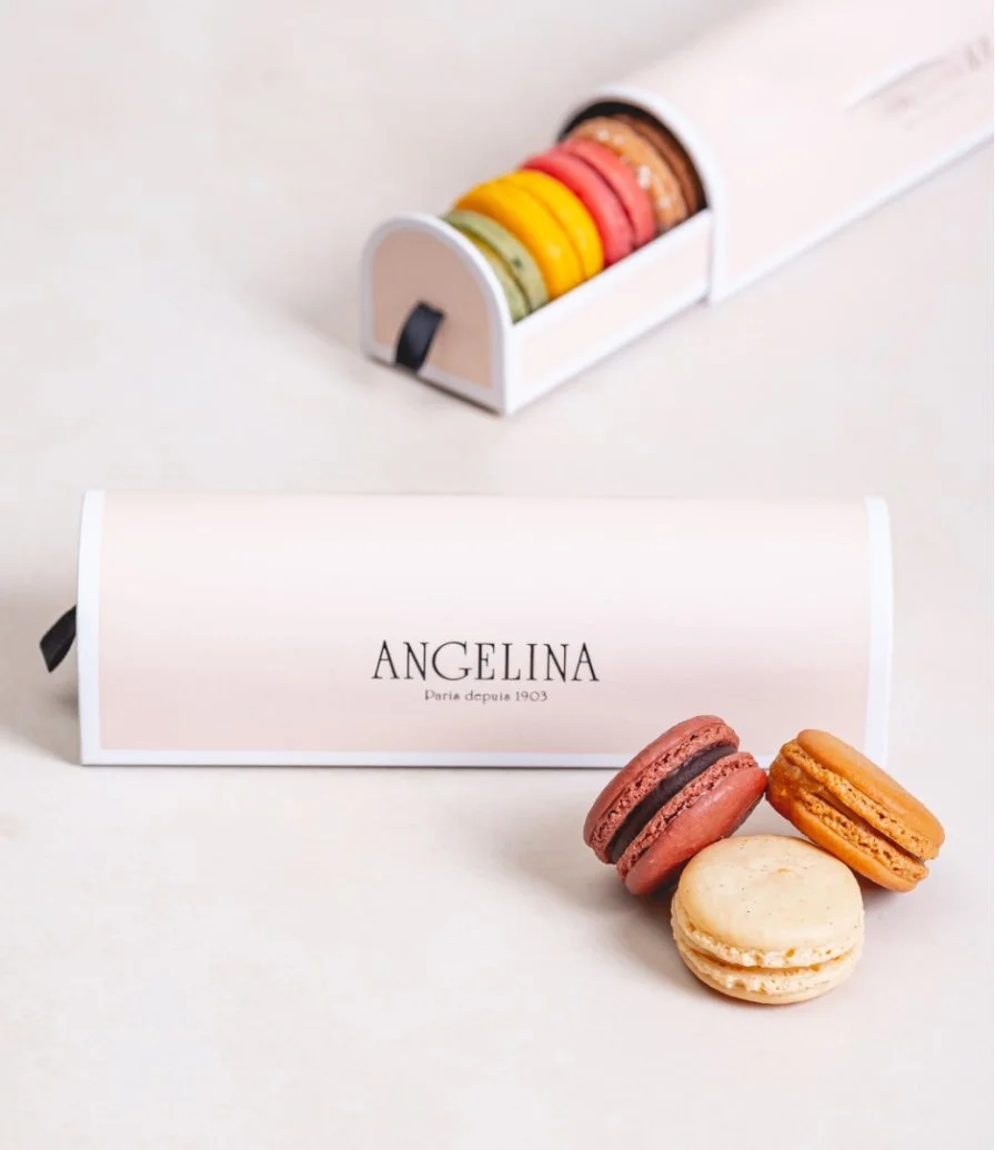 French Macaron Box by Angelina - 8 Pcs