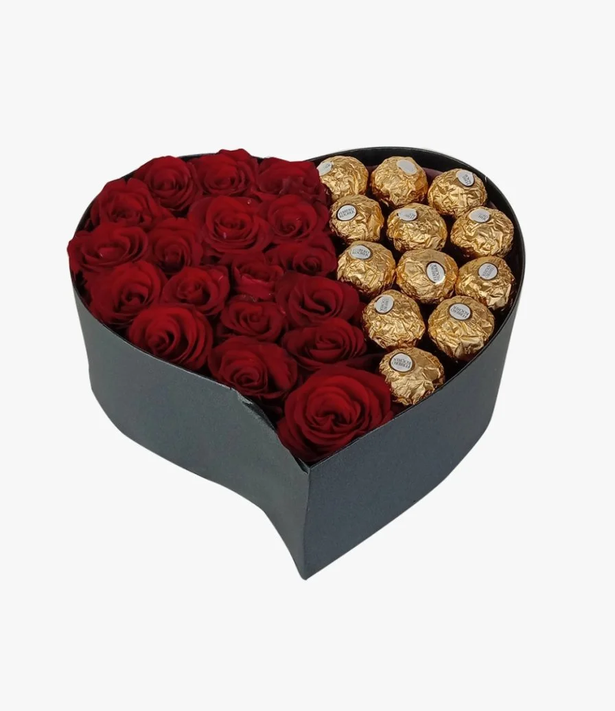 Ferrero Rose Heart Box