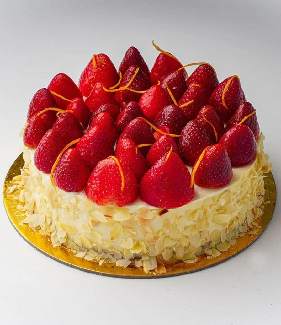 Fresh Strawberry Cheesecake by Bloomsbury's
