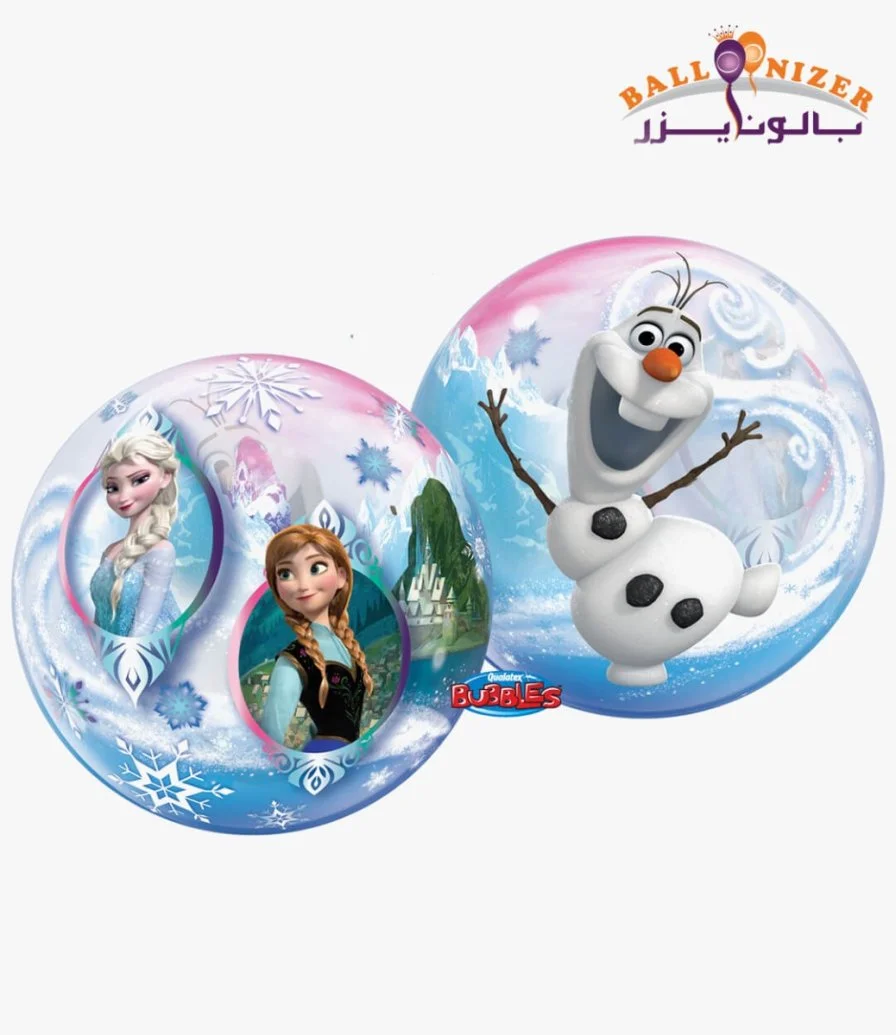 Frozen bubbles balloon