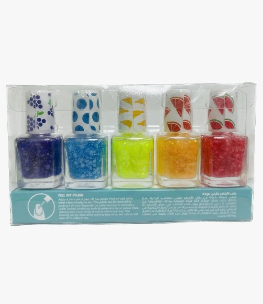 Fruitopia Water Nail Polish Set for Kids by Shush