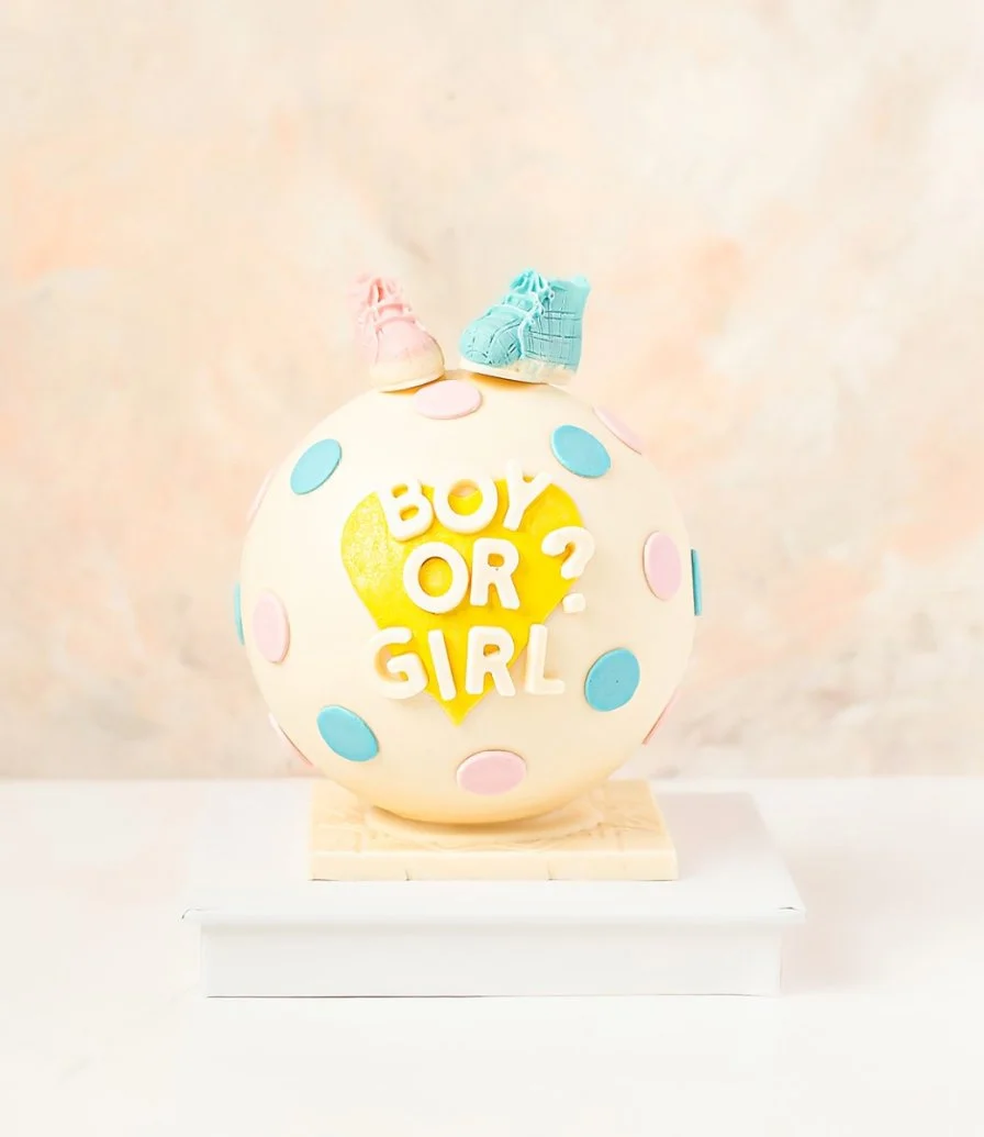 Gender Reveal Chocolate by NJD