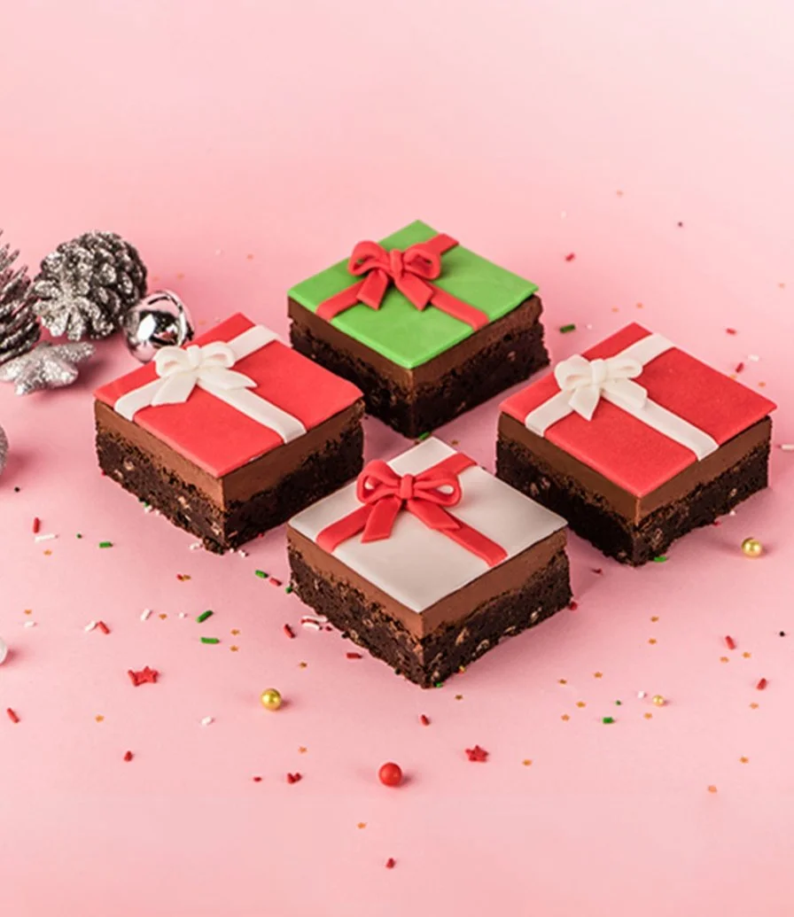 Gift Box Brownies by SugarMoo