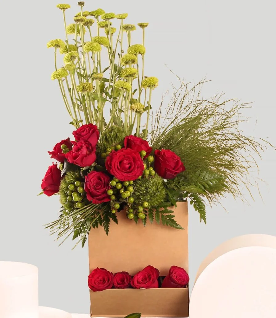 Tenderhearted Flowers Box