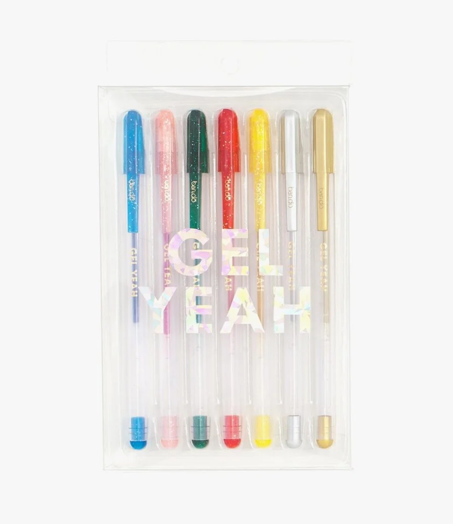 Glitter Gel Pen Set by bando
