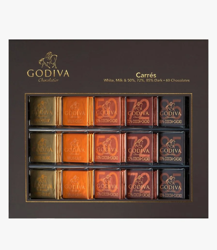مجموعة شوكولاتة الكاريه المتكاملة ، 60 قطعة