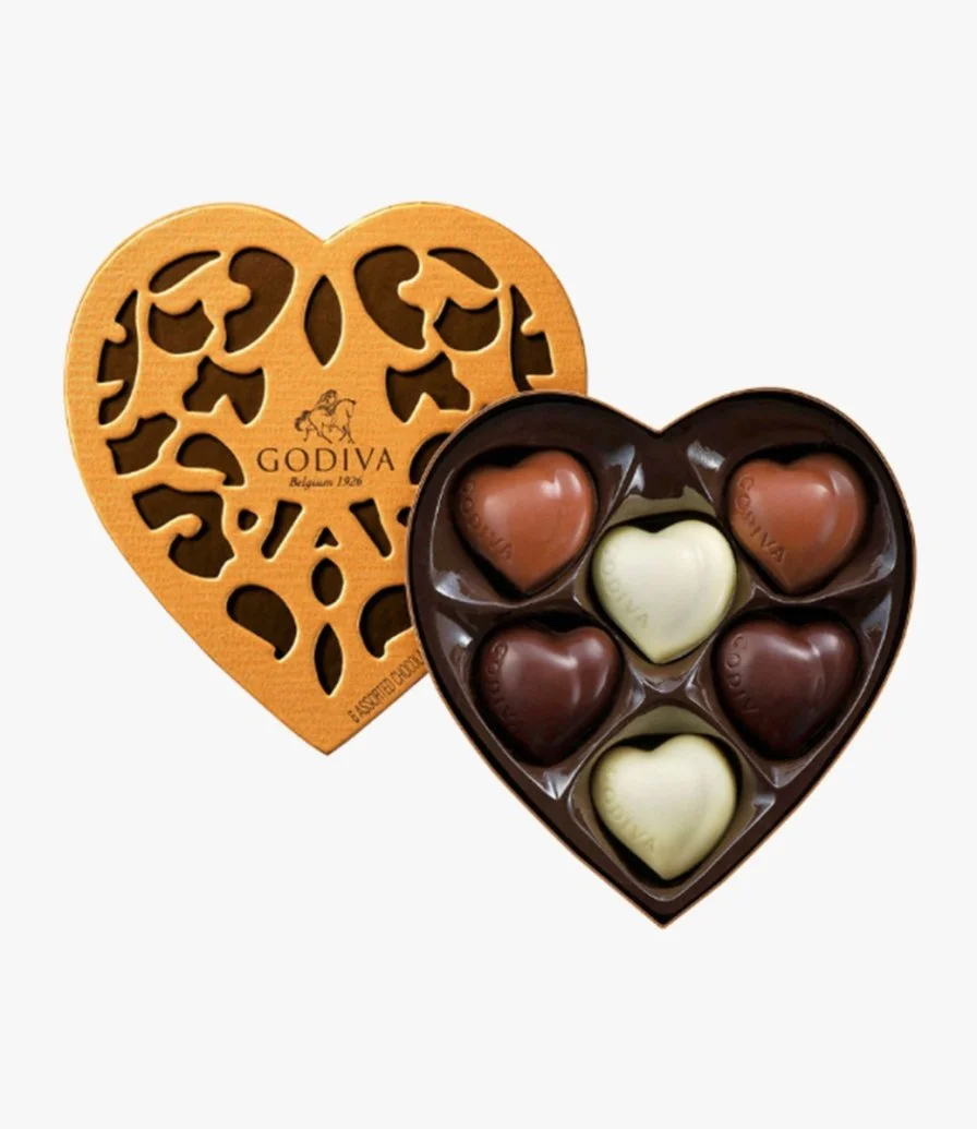 صندوق شوكولاتة جوديفا (لأن القلب يبي له تحلية)