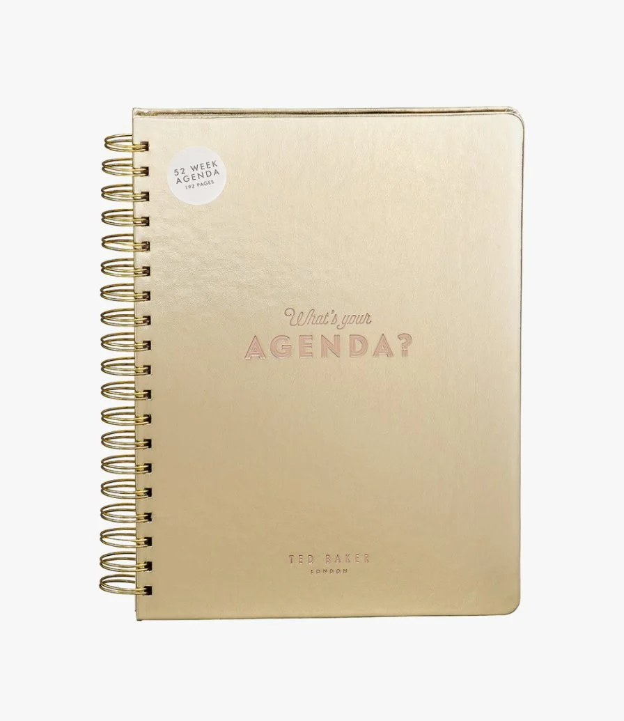 Gold Agenda by Ted Baker
