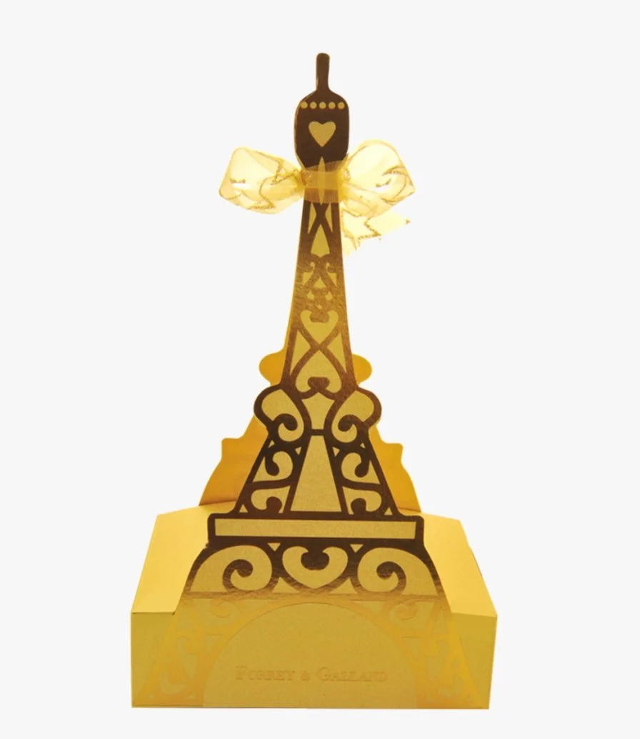 Gold Eiffel Tower Box 