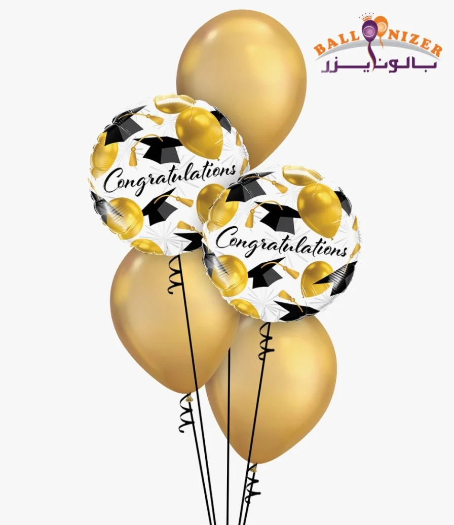 Congratulations Balloon Bouquet for Graduation  