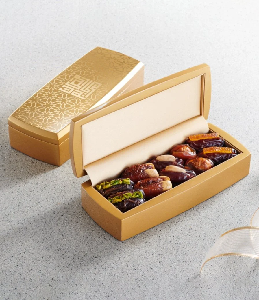 Gold Wood Box Collection by Bateel 
