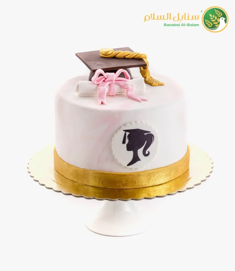 Graduation Cake 2019 (Circular Rochie) by Sanabel Al Salam