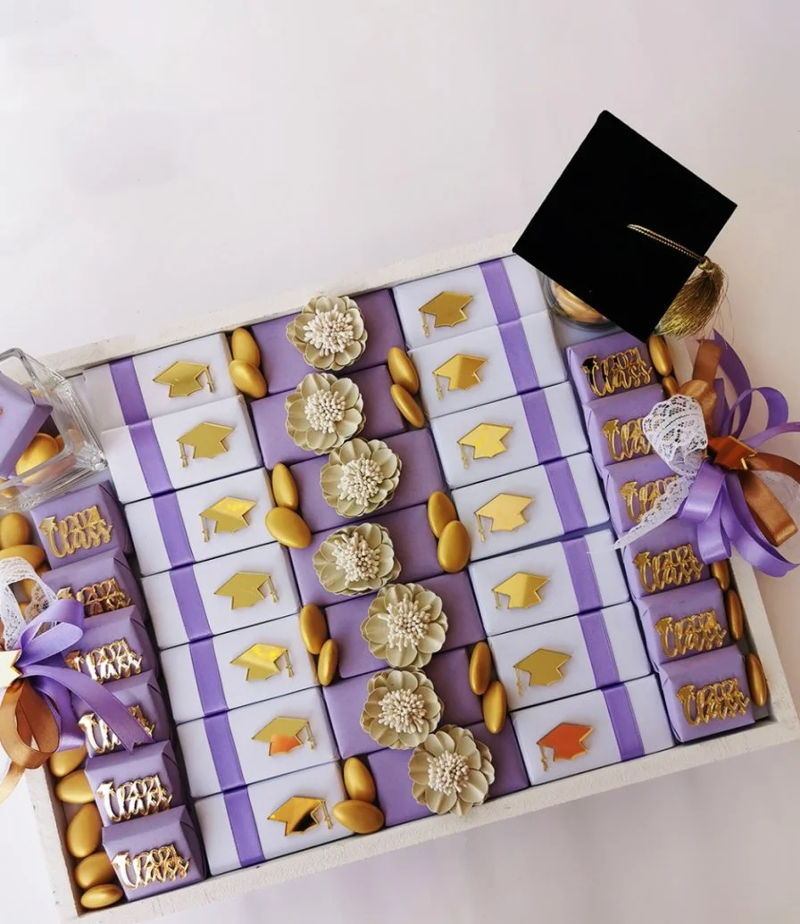 Graduation Chocolate Tray By Eclat